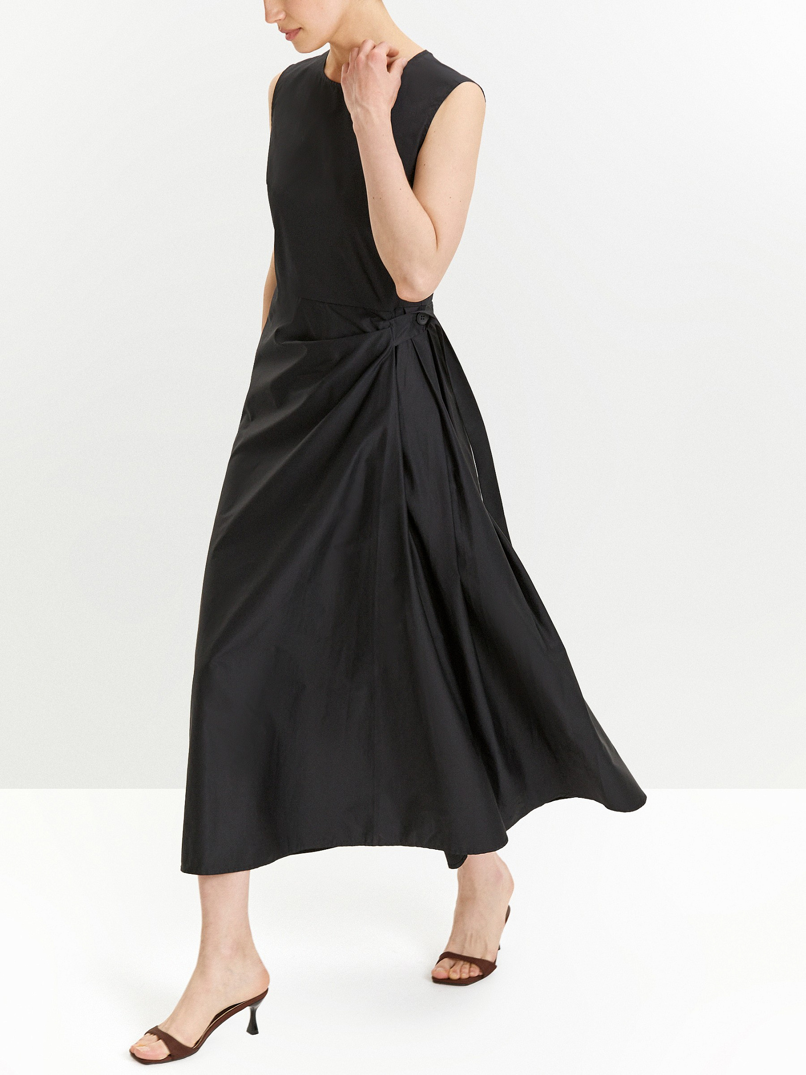 Платье макси из 100% хлопка